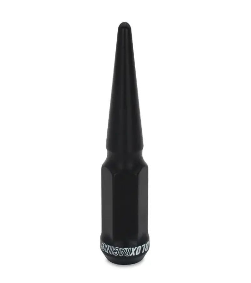 Blox Racing Spike Forged Lug Nuts - Flat Black 14 X 1.50Mm - Single - Bxac-00165-Sp 1