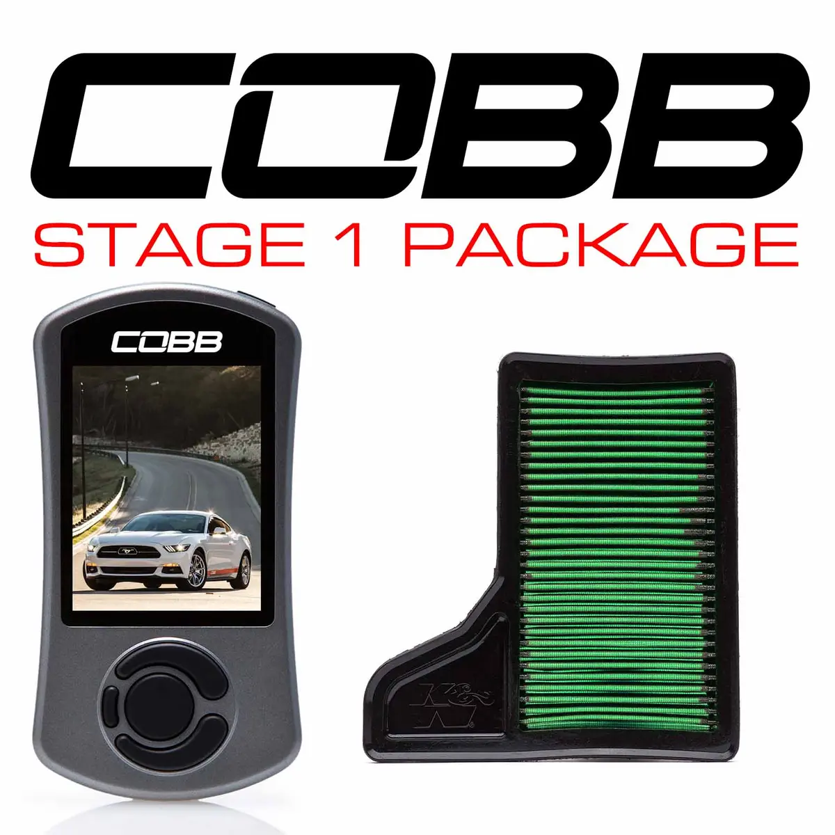 Cobb Tuning  Stage 1 Power Package For Ford Mustang Ecoboost 2015-2022 - 6M1x01 1