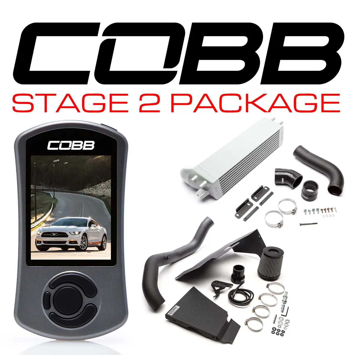 Cobb Tuning  Stage 2 Power Package For Ford Mustang Ecoboost 2015-2017 - 6M1x02 1