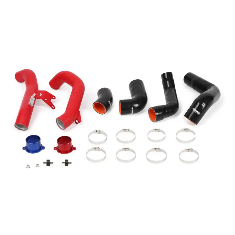 Mishimoto 2016+ Honda Civic 1.5T/Si Performance Intercooler Pipe Kit- Wrinkle Red - Mmicp-Civ-16Kwrd 1