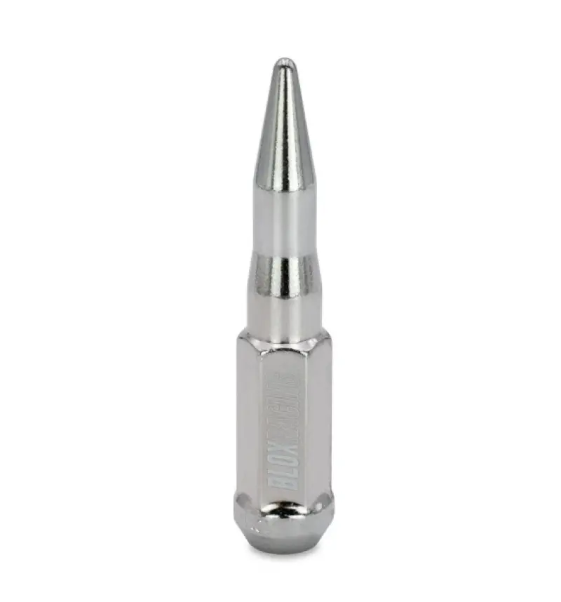 Blox Racing Spike Forged Lug Nuts - Chrome 12X1.25Mm - Single - Bxac-00158-Sp 1