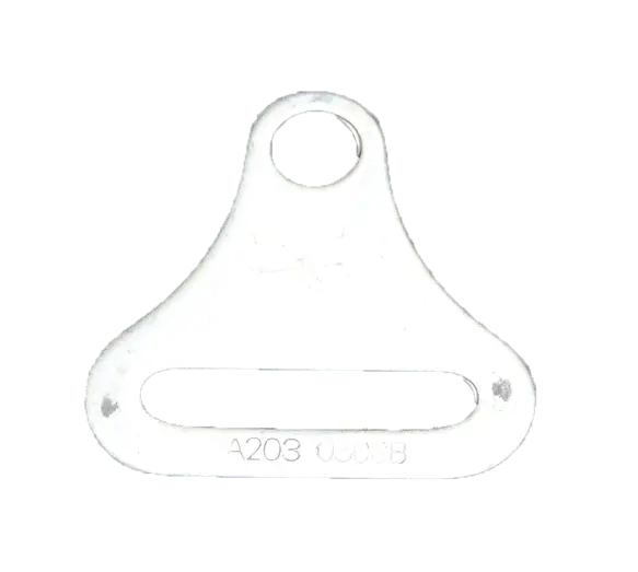 Racequip Long Reach Seat Belt Mount - Zinc Plated - 2 In. - 700010 1