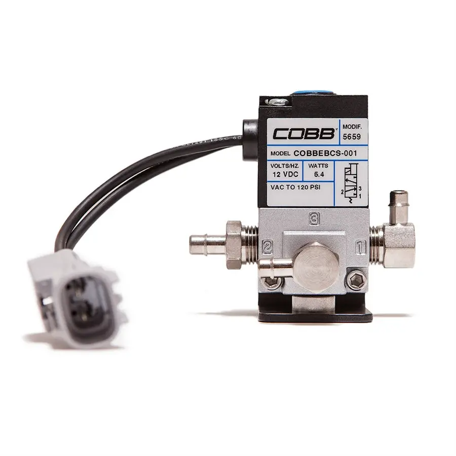 Cobb Tuning  3-Port Boost Control Solenoid (Bcs) - Subaru 15-21 Sti, 08-14 Wrx/Sti, 09-13 Forester Xt, 05-09 Legacy Gt - 715750 1