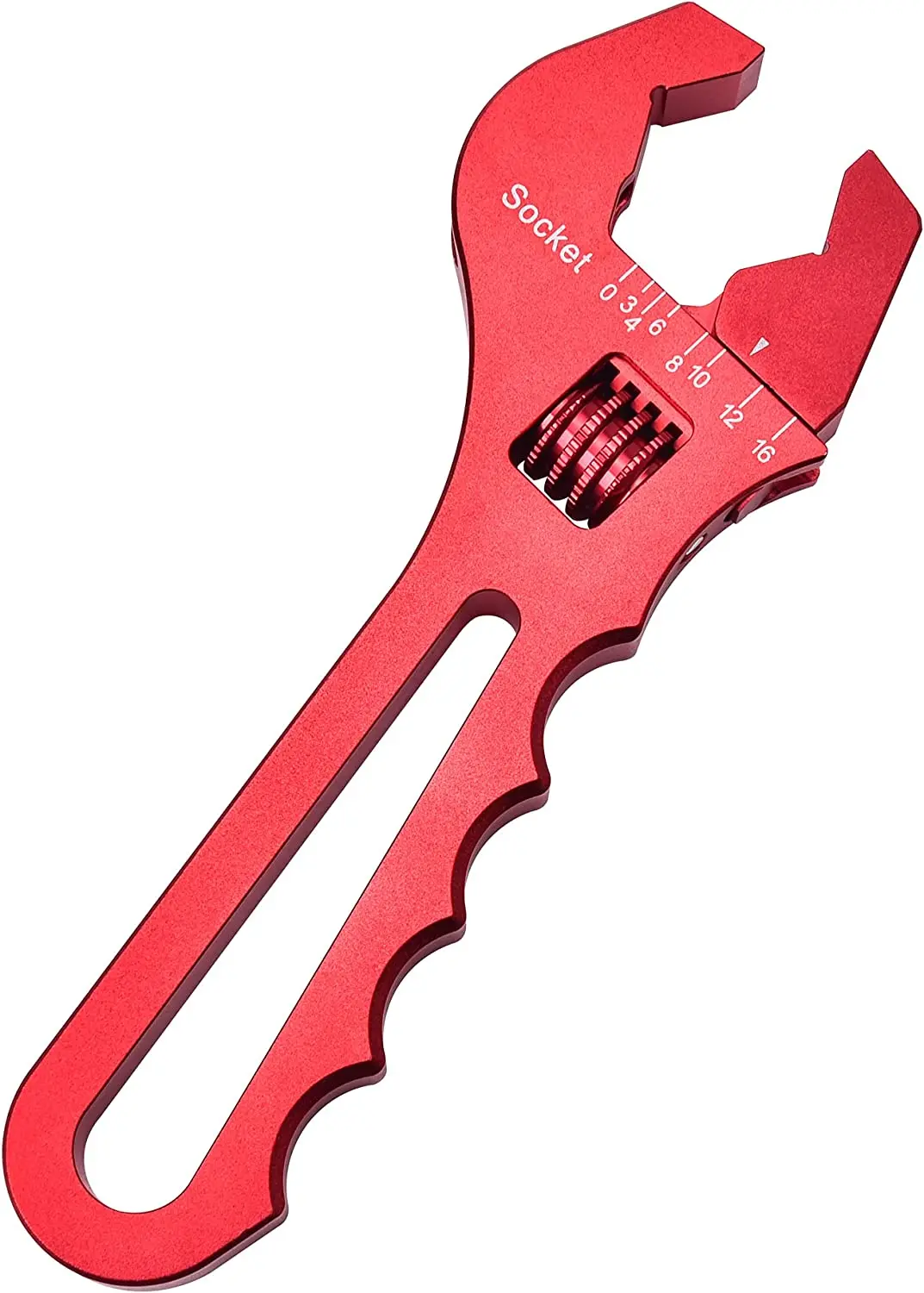 Adjustable Wrench -03 To -16 An - Red - 5316-3 1