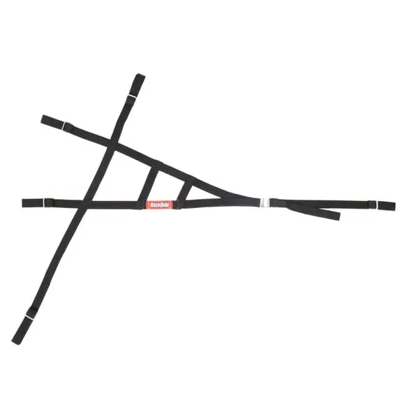 Racequip Triangle Right Side Window Or Roll Cage Net - Black - 12 In.H X 28 In.W - 727001 1