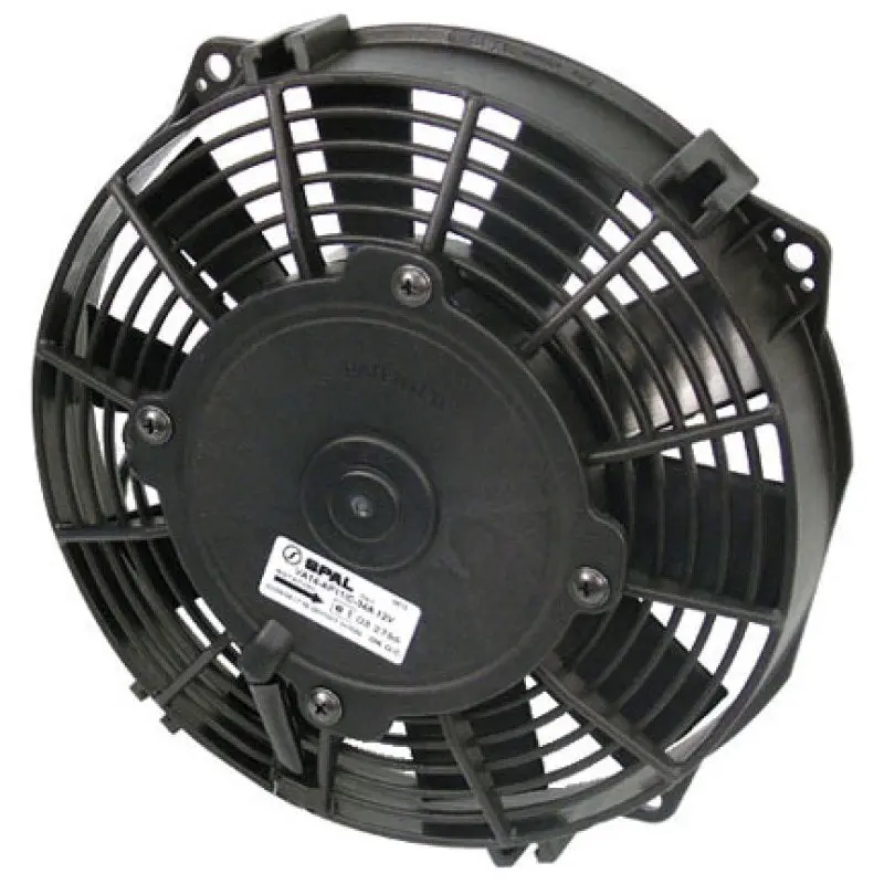 Spal 7.50" Inch Electric Fan Puller Style Low Profile 407Cfm 10 Paddle Style Blades - 30100394 1