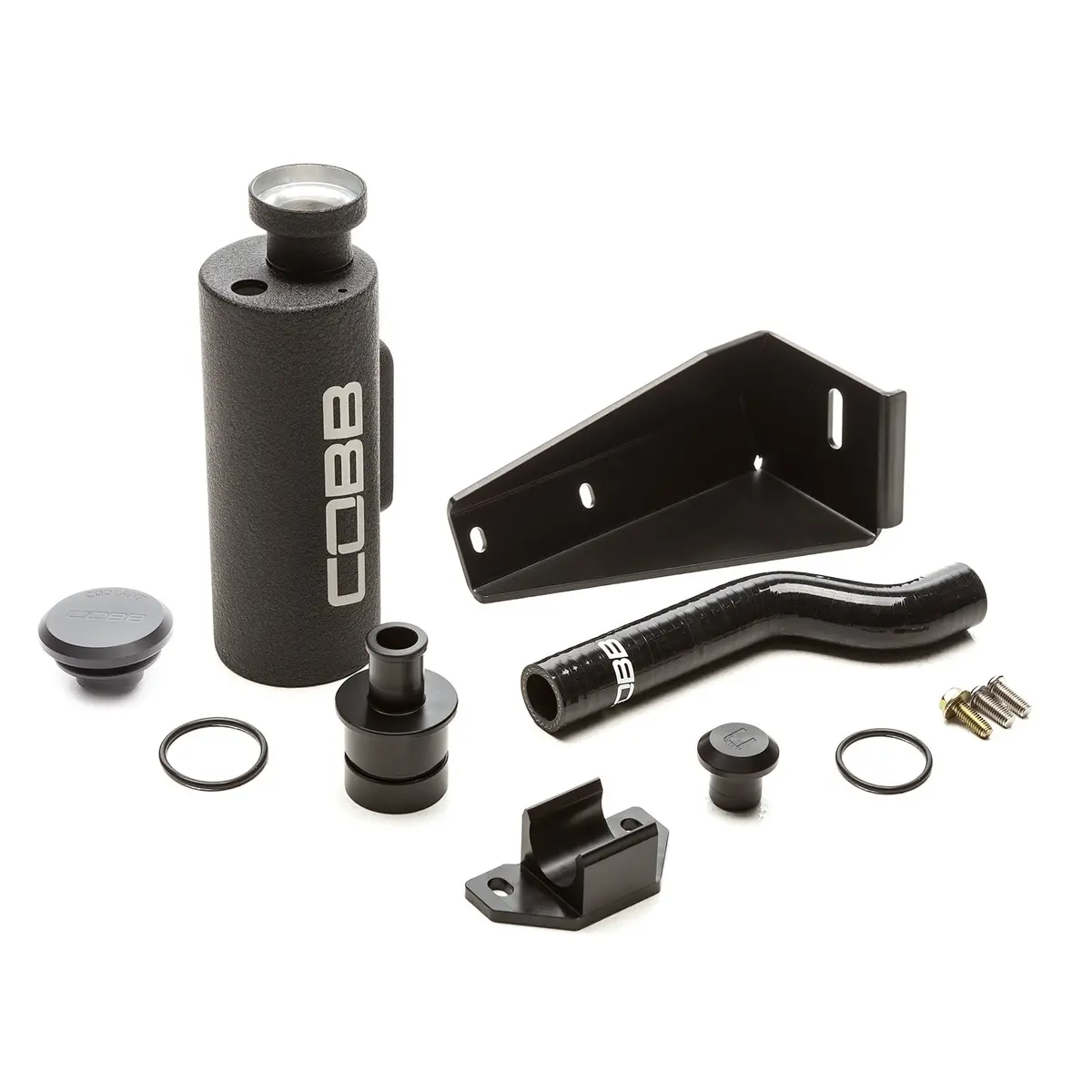 Cobb Tuning  Subaru Coolant Overflow Tank With Washer Fluid Relocation Kit Sti / Wrx 2004-2007 - 800630 1