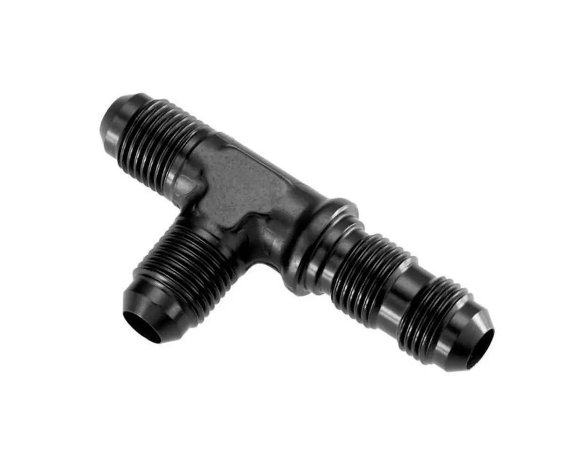 Redhorse Performance -6An Male An Bulkhead Adapter On Run- Black - 804-06-2 1