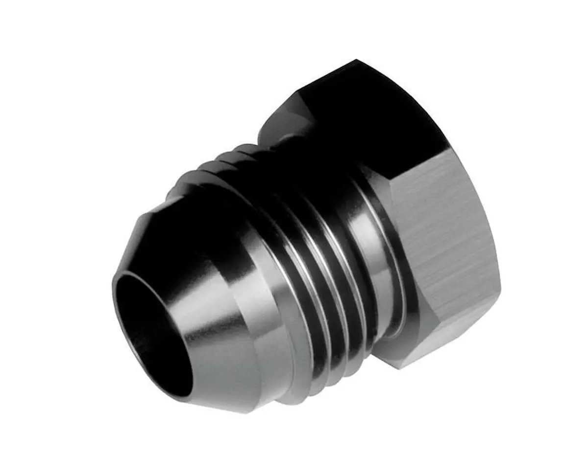 Redhorse Performance -4An Flare Plug- Black -2Pcs/Pkg - 806-04-2 1