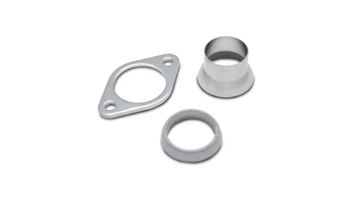 Vibrant J-Spec Header Outlet Flange Kit (For Header W/ 2.5" Outlet)  - 2599 1