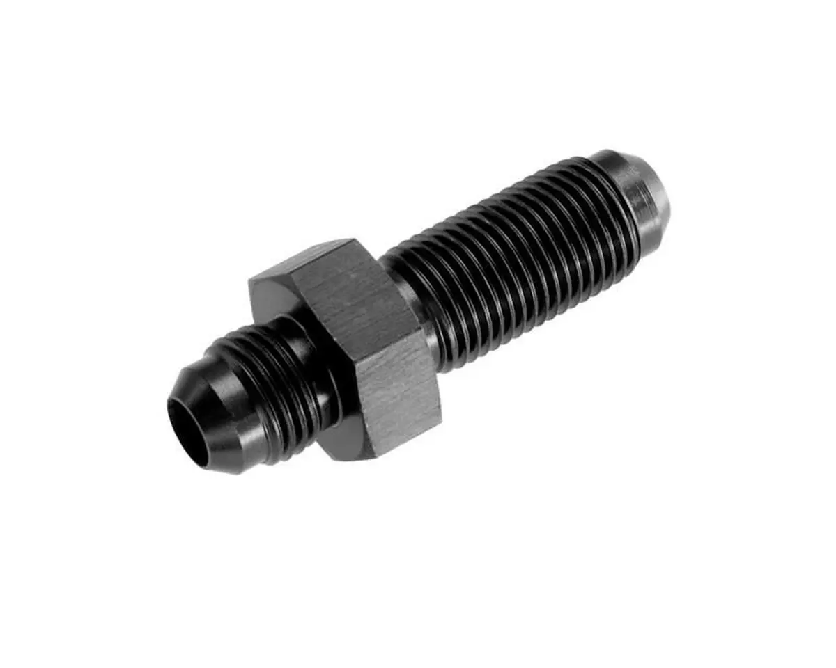 Redhorse Performance -8An Straight Male An Bulkhead - Black - 832-08-2 1