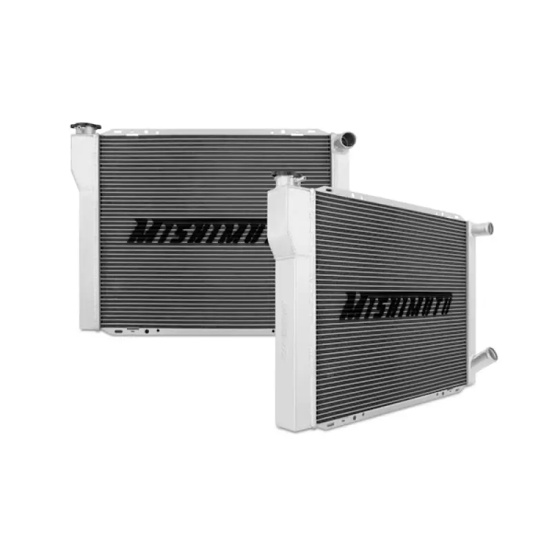 Mishimoto Universal Dual Pass Race Radiator 27X19x3 Inches Aluminum Radiator - Mmrad-Dbp-26 1