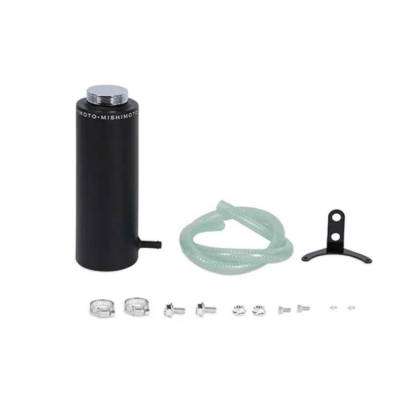 Mishimoto Aluminum Coolant Reservoir Tank - Wrinkle Black - Mmrt-Cawbk 1