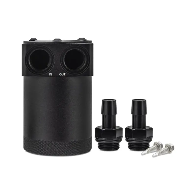 Mishimoto Parallel Port Universal Baffled Oil Catch Can - Mmbcc-Pptwo 2