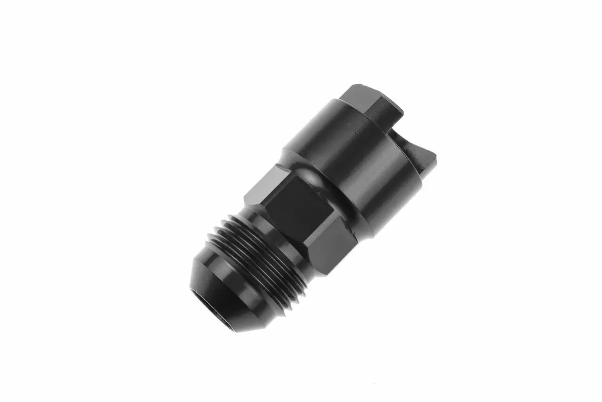 Redhorse Performance  -6An Male To 1/4" Sae Quick-Disconnect Female - Black - 881-06-04-2 1