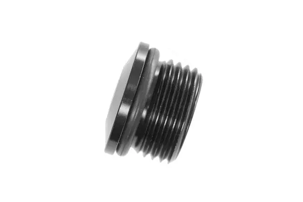 Redhorse Performance Low Profile -8Orb Port Plug - Black - 8814-08-2 1