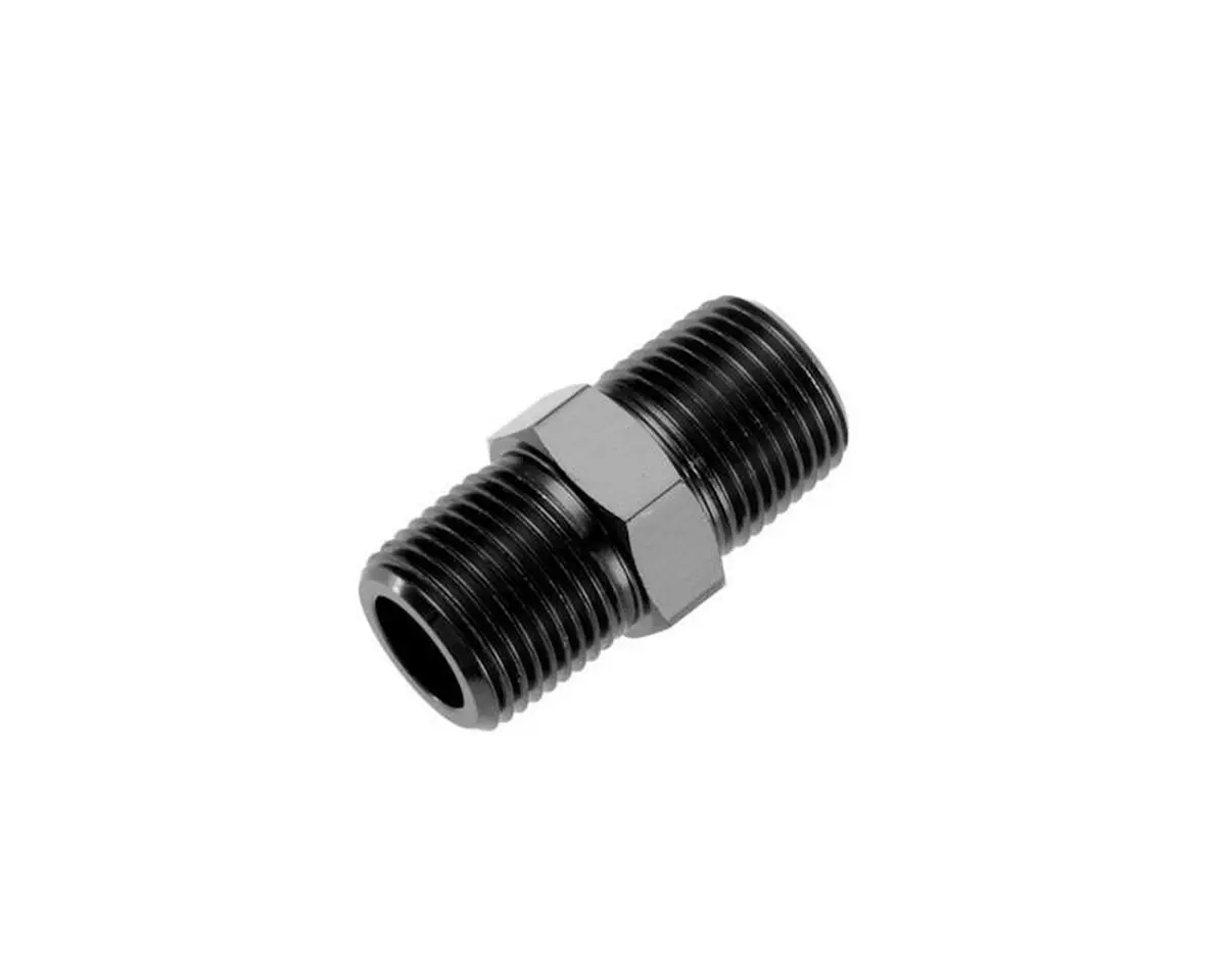 Redhorse Performance 1/2" Npt Male Pipe Union - Black - 911-08-2 1