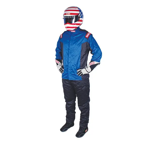 Racequip Nomex Multi Layer Fire Suit Jacket - Blue - 2Xl - 91619279 1