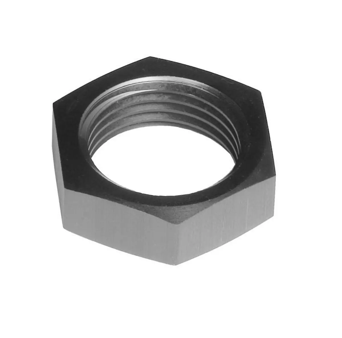 Redhorse Performance -16An Aluminum Bulkhead Nut - Black - 924-16-2 1
