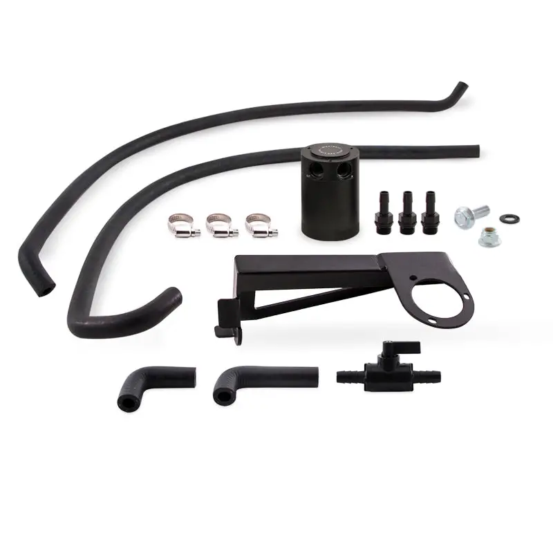 Mishimoto 2016+ Ford Focus Rs Baffled Oil Catch Can Kit - Black - Mmbcc-Rs-16Pbe2 1