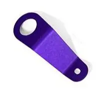 Blox Radiator Stay Purple - 92-95 Honda Civic
 - Bxac-00304-Pr 1