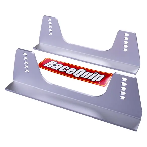 Racequip Aluminum Seat Mount Brackets - Bare - 2-5 In. Height Adjustable - 96001019 1