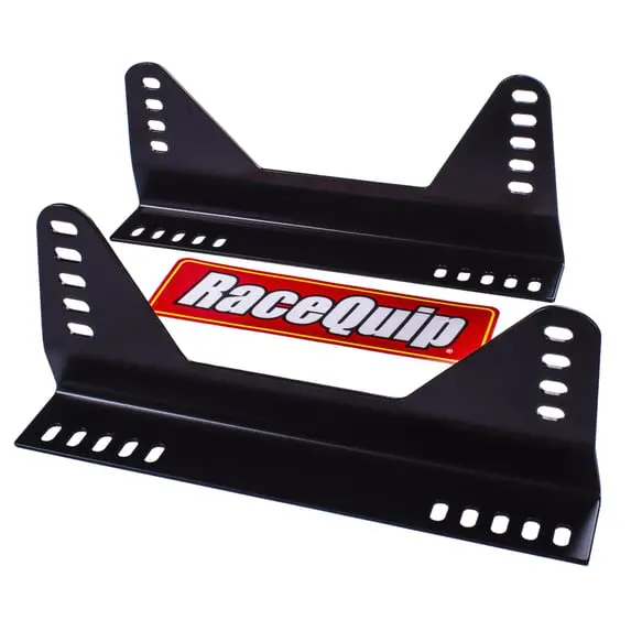 Racequip Steel Seat Mount Brackets - Tall - Black Powder Coated - 3 Inch To 6 Inch Range - 96003039 1