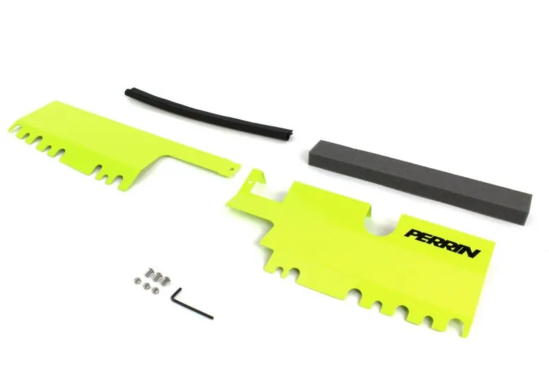 Perrin Radiator Shroud (With Oem Intake Scoop) - Neon Yellow - 15-21 Wrx/Sti - Psp-Eng-512-4Ny 1