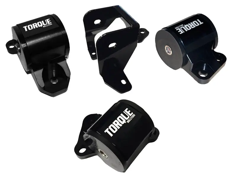 Torque Solution Billet Aluminum Mount Kit (2 Bolt): 96-00 Honda Civic Ek B/D-Series - Ts-Ha-Ek2 1