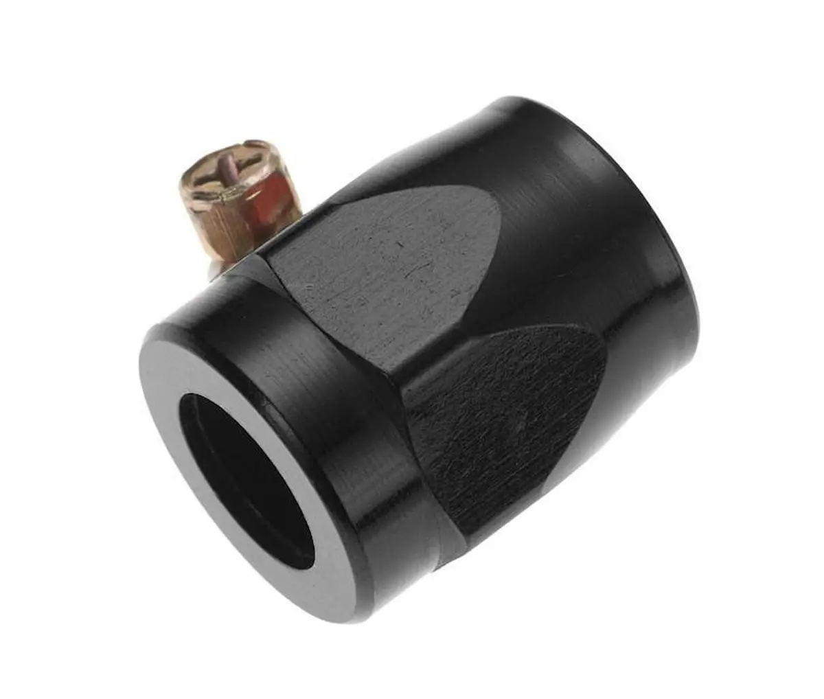 Redhorse Performance -8An Anodized Hose Finisher - Black - 993-08-2 1