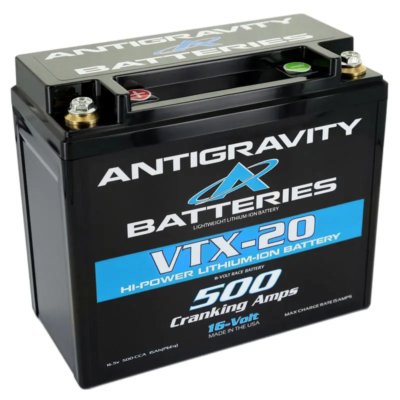 Antigravity Special Voltage Ytx12 Case 16V Lithium Battery 500Ca - Right Side Negative Terminal - Ag-Vtx-20-R 1