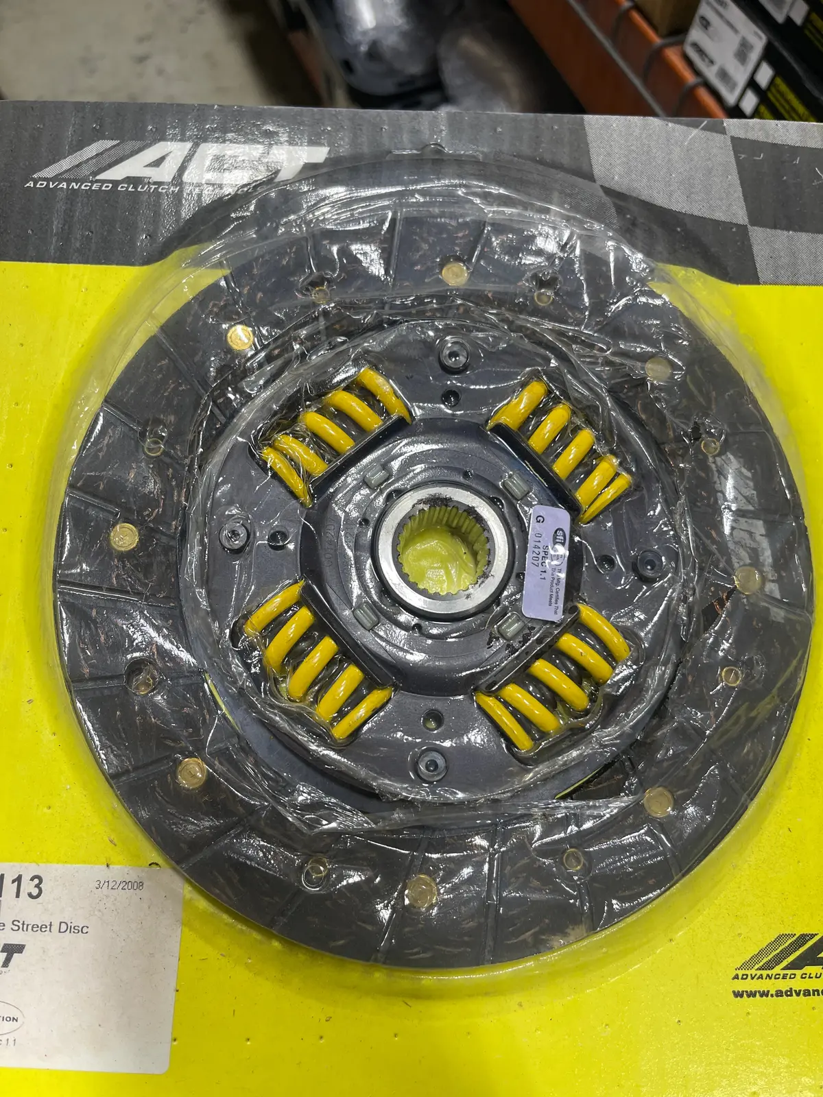 Act Perf Street Sprung Disc - 04-05 Tsx - Act3000113-Xxx **Clearance** 1