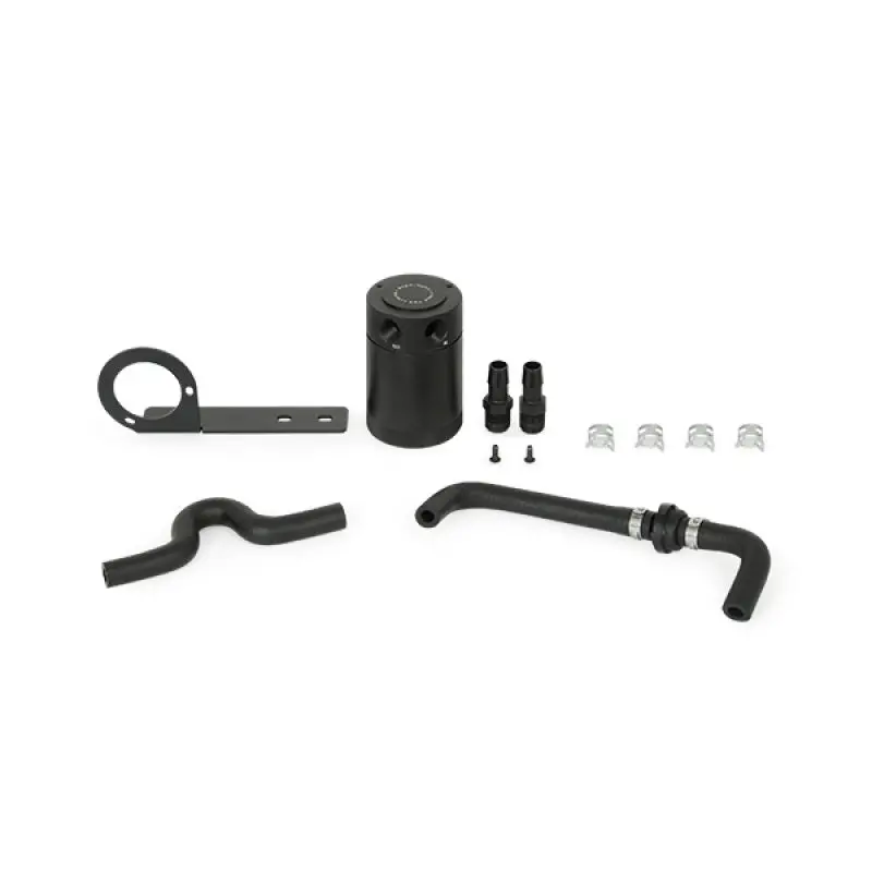 Mishimoto 2017+ Honda Civic Type R Baffled Oil Catch Can Kit - Black - Mmbcc-Ctr-17Pbebk2 1