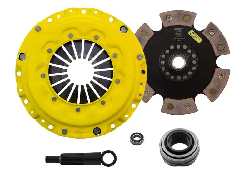 Act Sport/Race Rigid 6 Pad Kit - 90-91 Acura Integra - Ai2-Spr6 1
