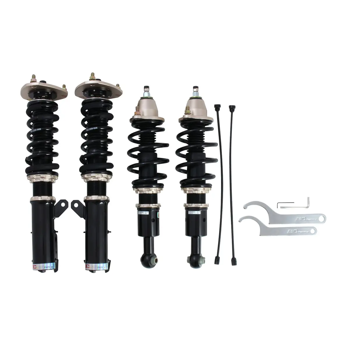 Bc Racing Coilovers Br Series - 08-17 Lancer (Fwd/Awd) Cy4a/Cy5a -B-19-Br 1