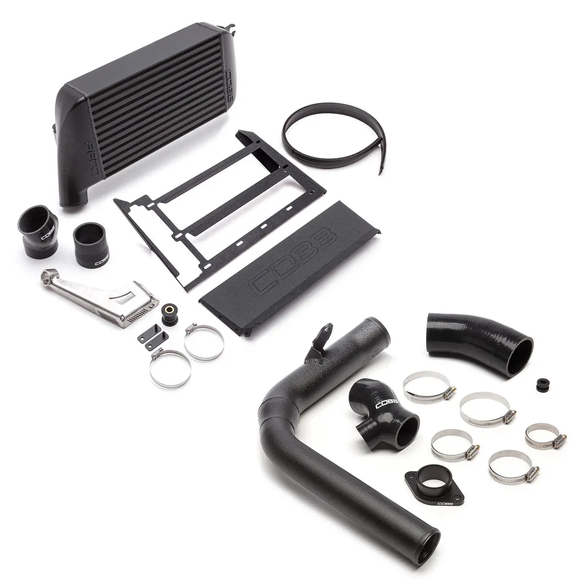 Cobb Tuning  Subaru Top Mount Intercooler Kit Black Wrx 2015-2021 - B42400-Bk 1