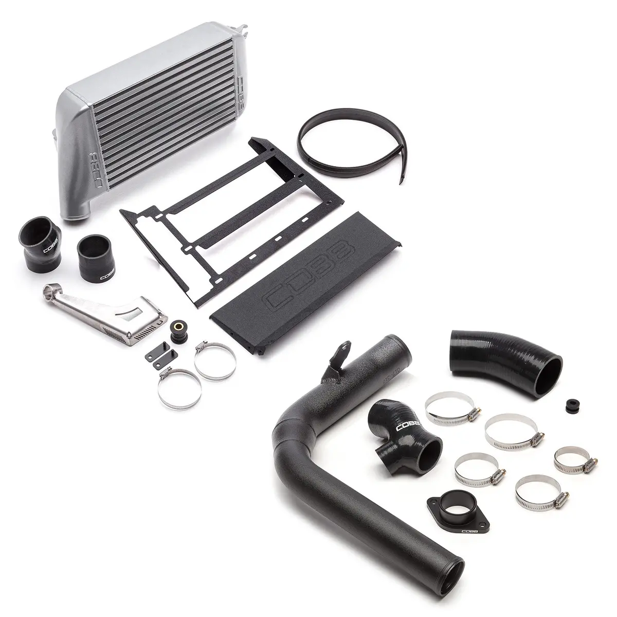 Cobb Tuning  Subaru Top Mount Intercooler Kit Silver Wrx 2015-2021 - B42400-Sl 1