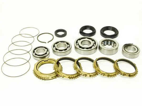 Synchrotech Carbon Rebuild Kit - Honda 1998-2001 Crv Awd Bearing, Seal, And Synchro Kit - Bsk-Syn109e-Crv 1