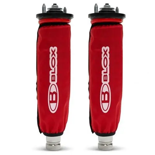 Blox Racing Coilover Covers - Red (Pair) - Bxss-00100-Ccr 1