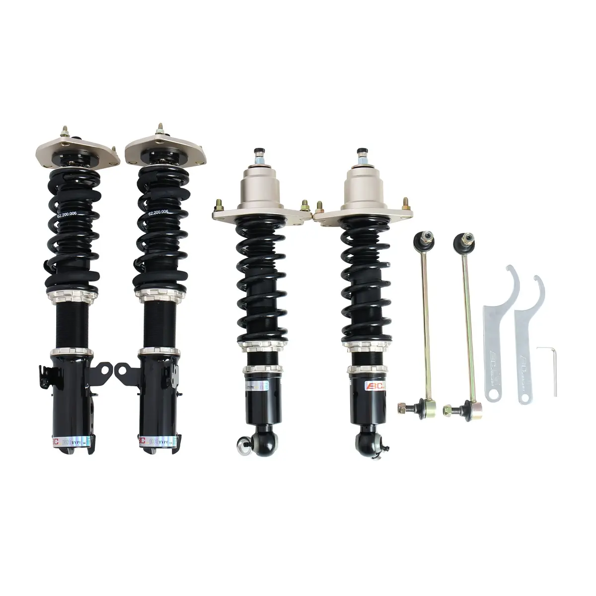 Bc Racing Coilovers Br Series - 09-19 Corolla/Matrix Zre152/Aze141/E140/E150/E170 - C-24-Br 1