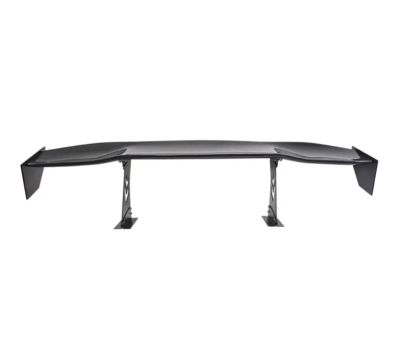 Nrg Carbon Fiber Spoiler - Universal (69") W/Nrg Logo W/ Stand Cut Out / Large Side Plate - Carb-A691nrg 1