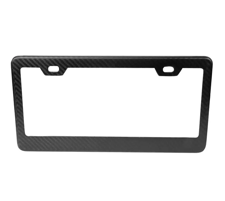 Nrg Carbon Fiber License Plate Frame Dry - Carb-P100m 1