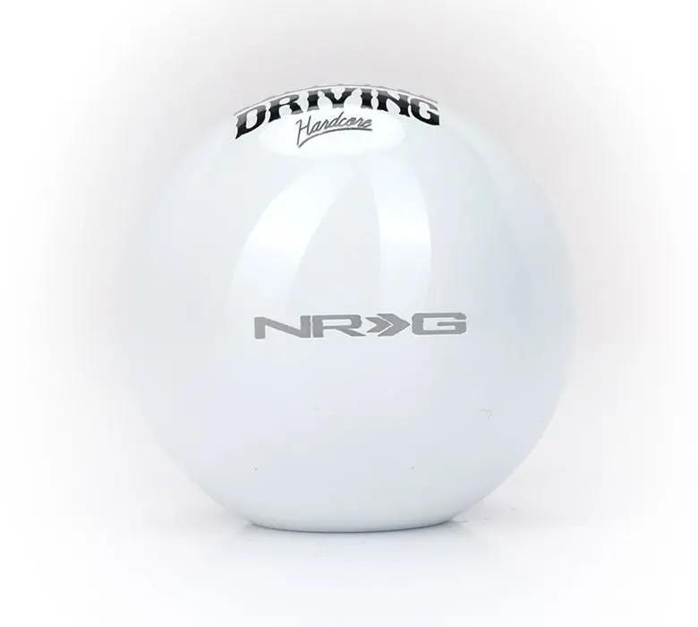 Nrg Ball Type Shift Knob Weighted - Hardcore Collab Painted White - Sk-350Hc-Wt 1