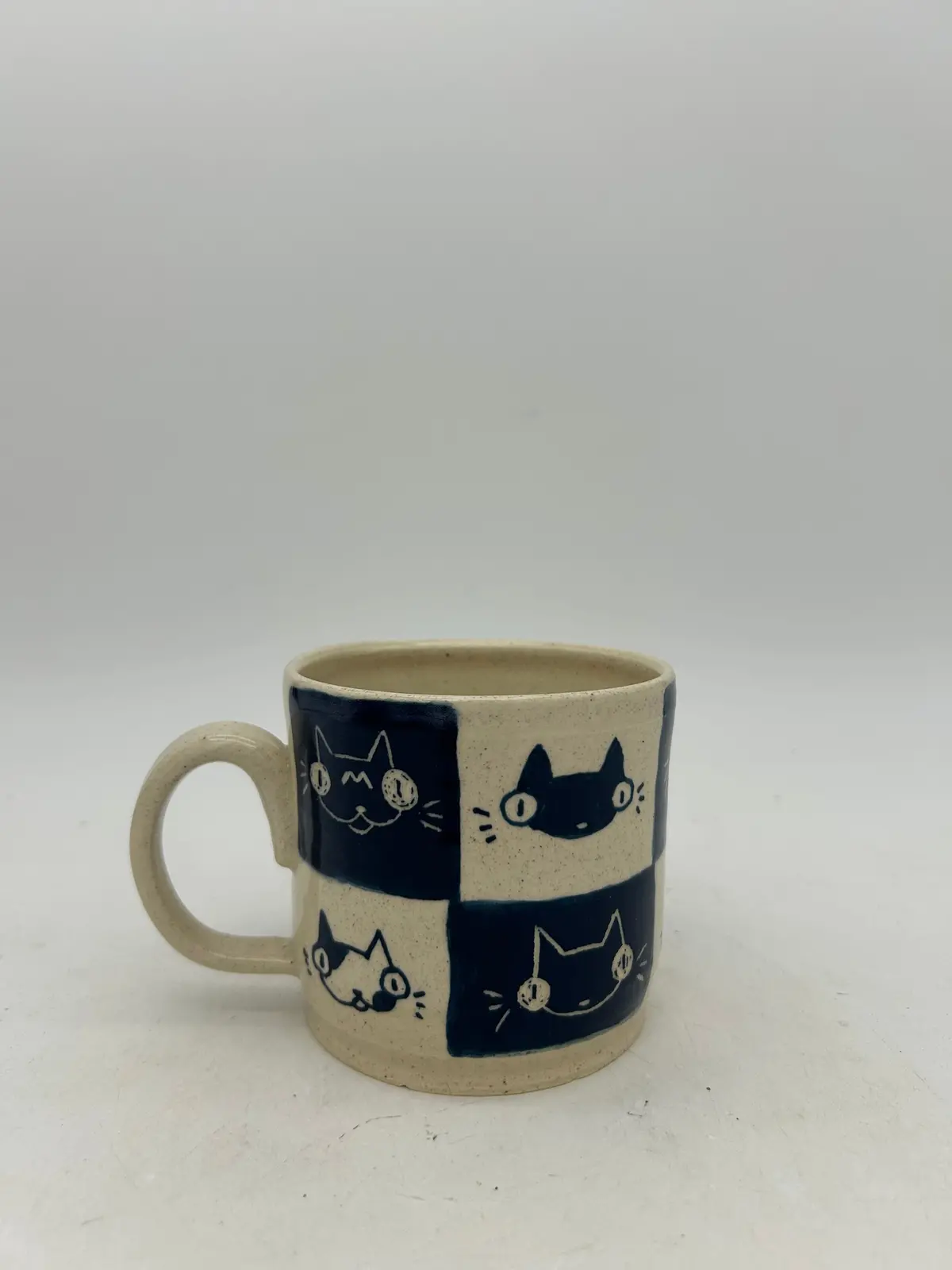 Checker Cat Mug #2 1