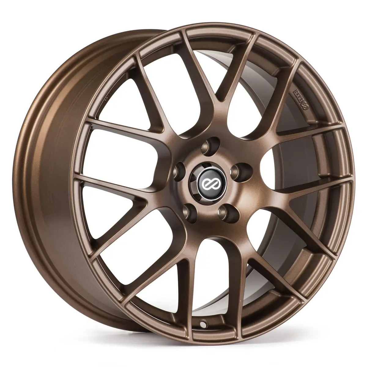 Enkei Raijin 18X8.5 35Mm Offset 5X114.3 Bolt Pattern Bronze Paint Wheel - 467-885-6535Bp 1