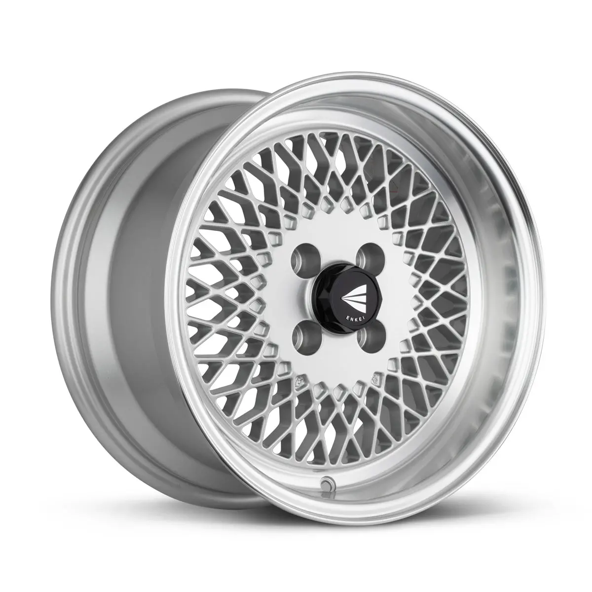 Enkei92 Classic Line 15X8 25Mm Offset 4X100 Bolt Pattern Silver Wheel - 465-580-4925Sp 1