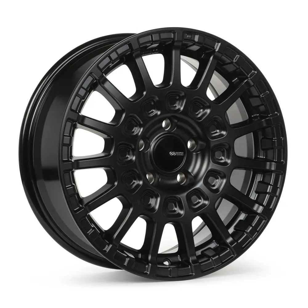 Enkei Overlander 18X8 5X100 35Mm Offset 72.6Mm Bore Black Wheel - 544-880-8035Bk 1