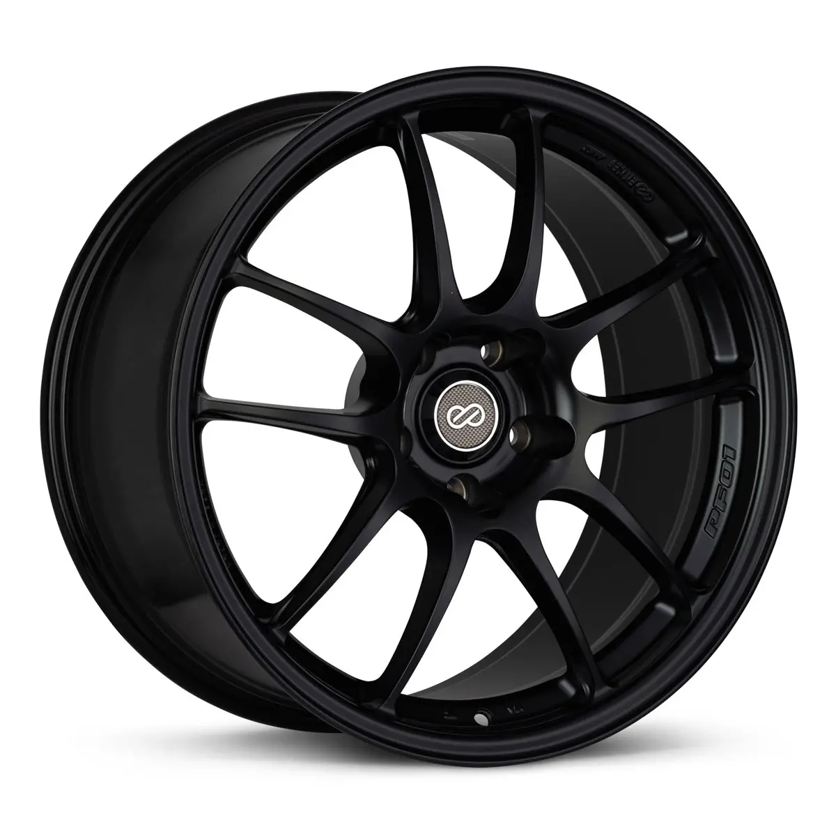 Enkei Pf01 17X8 5X114.3 50Mm Offset Black Wheel - 460-780-6550Bk 1