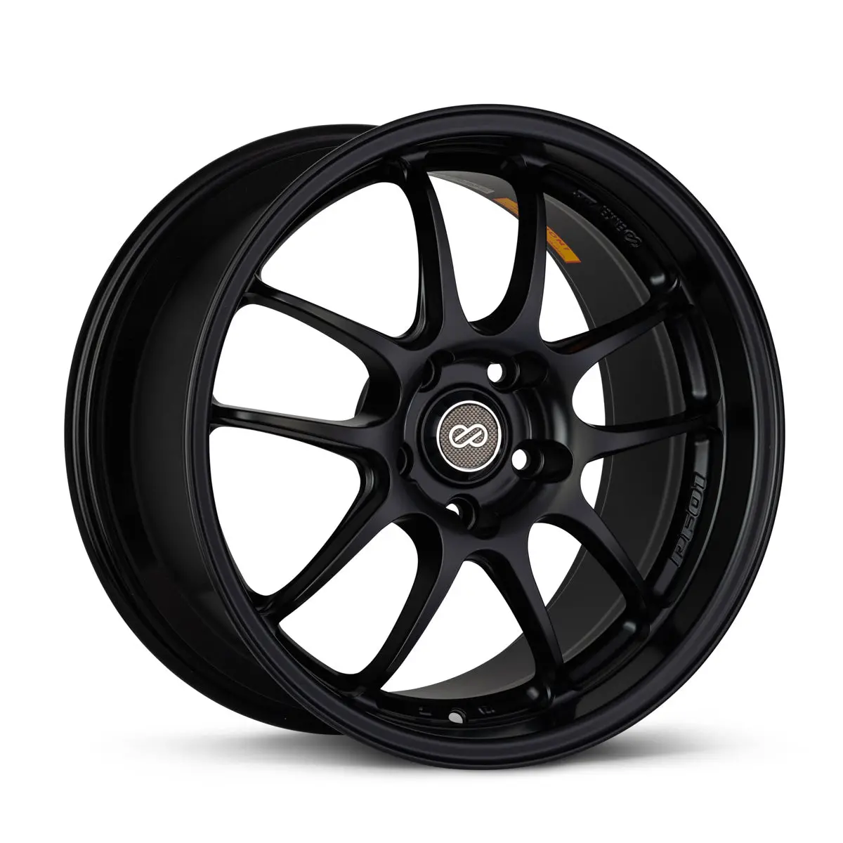 Enkei Pf01ss 17X9 5X114.3 60Mm Offset 75Mm Bore Diameter Matte Black Wheel - 460-790-6560Bk 1