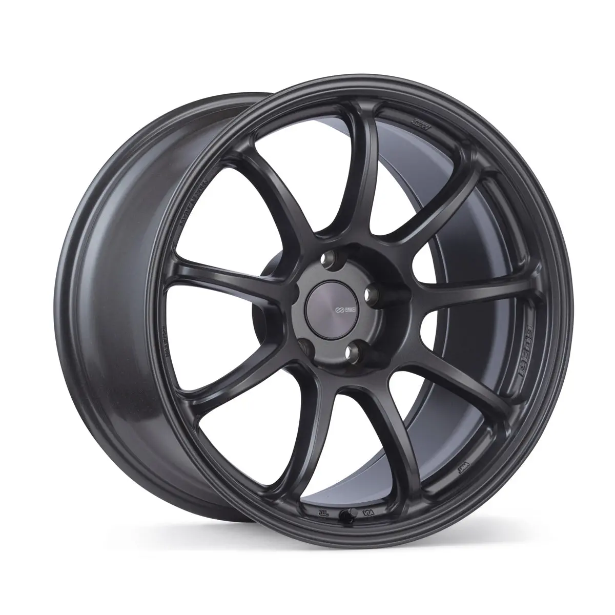 Enkei Pf09 18X8.5 5X100 45Mm Offset 75Mm Bore Matte Gunmetal Wheel - 540-885-8045Gm 1